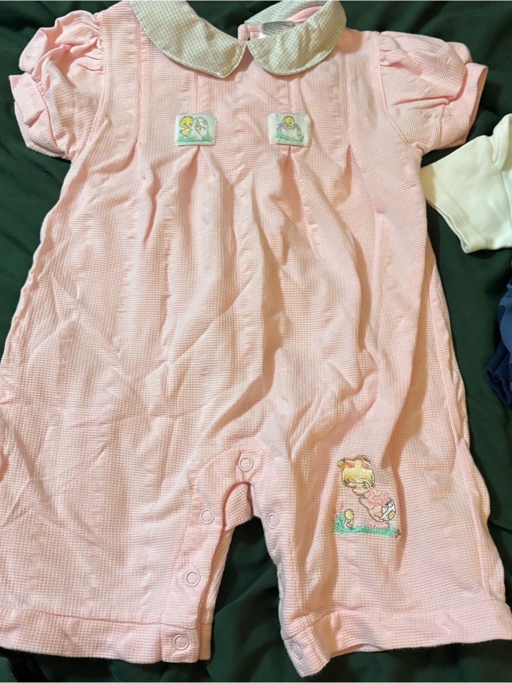 Precious Moments Pink Baby One-Piece Romper